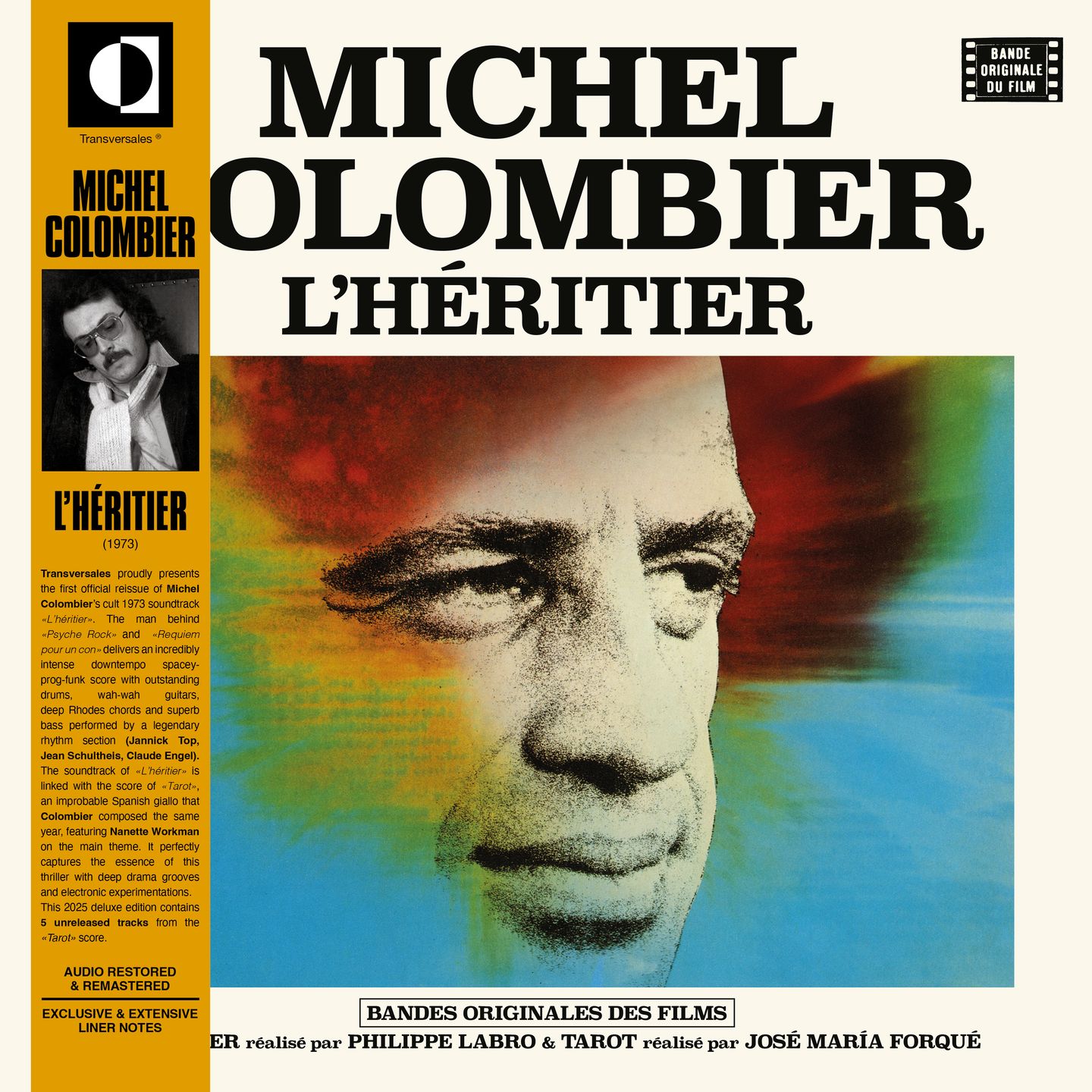 Michel Colombier - L'héritier | Transversales Disques (TRS34) - 3