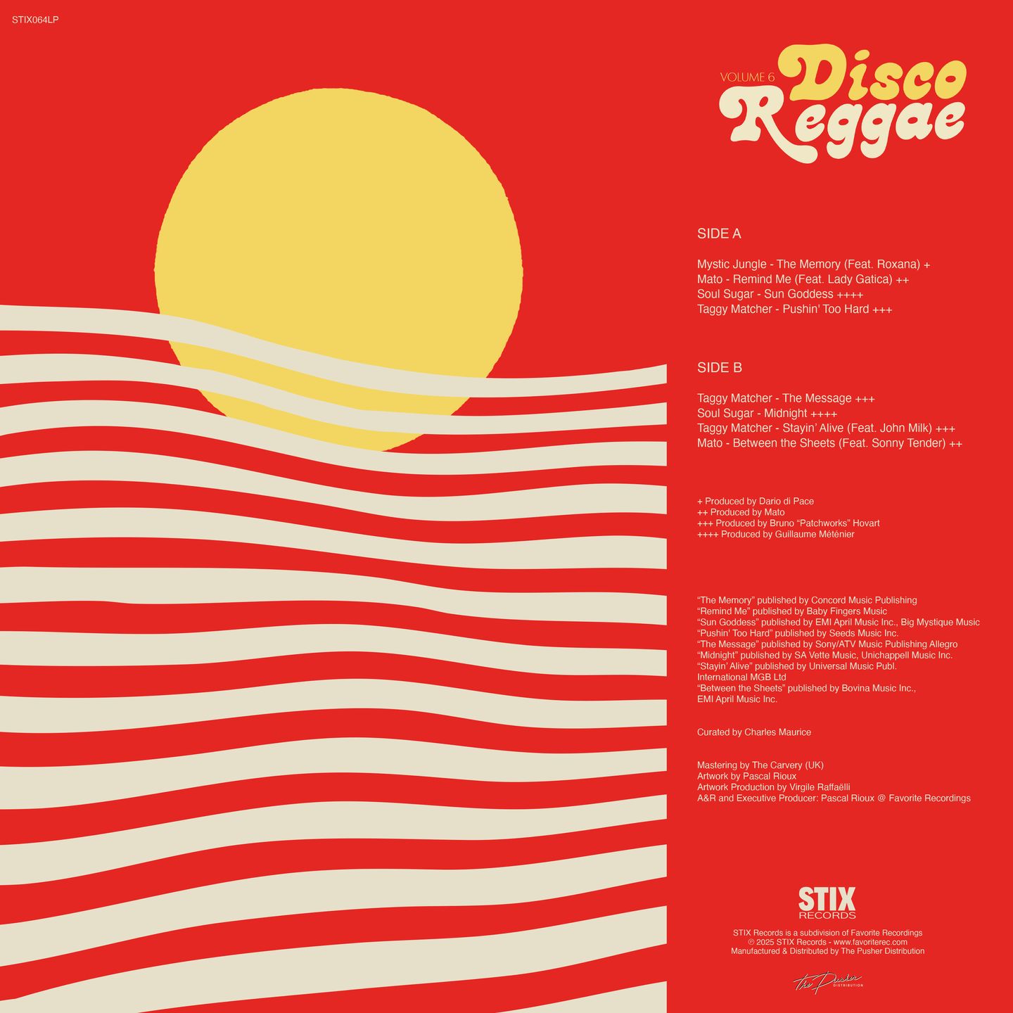 Various Artists - Disco Reggae Vol. 6 | Stix (STIX064LP) - 2