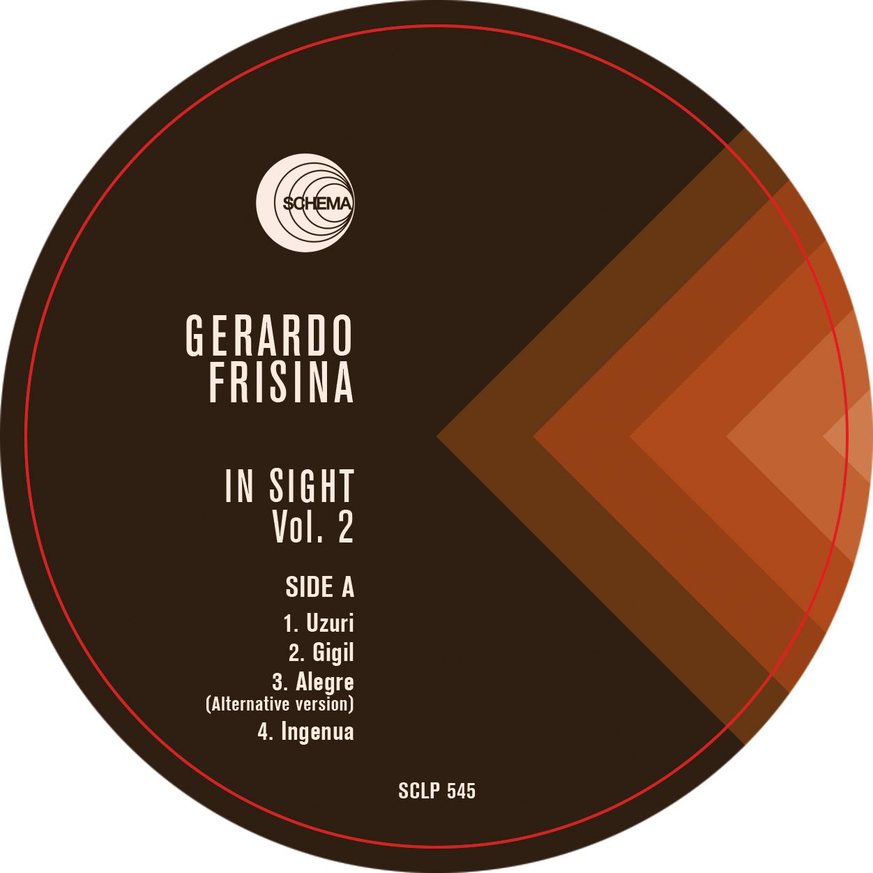 Gerardo Frisina - In Sight Vol.2 | Schema Records (SCLP545) - 3