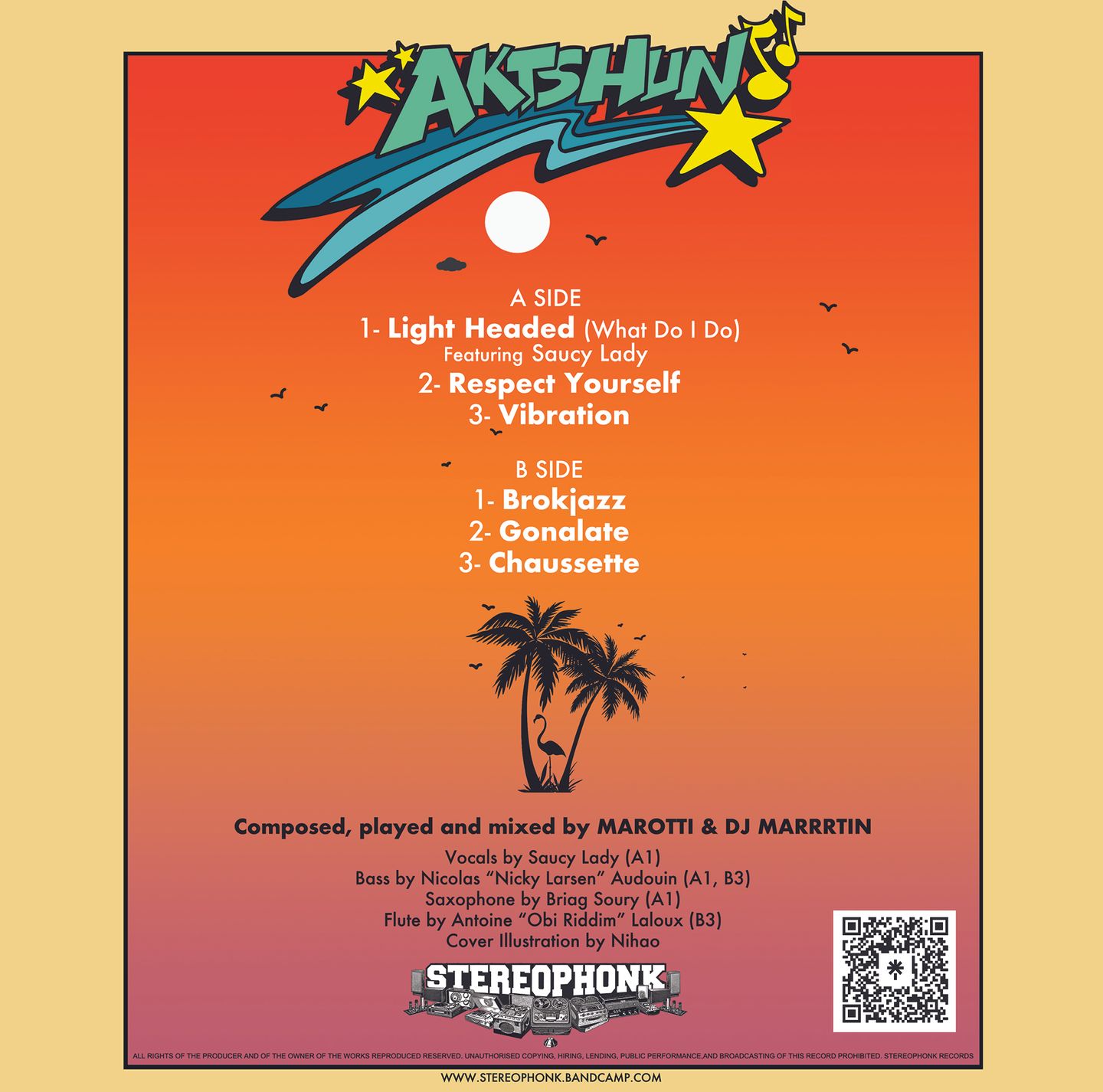 Aktshun - Aktshun 2 | Stereophonk Records (AKT002) - 2