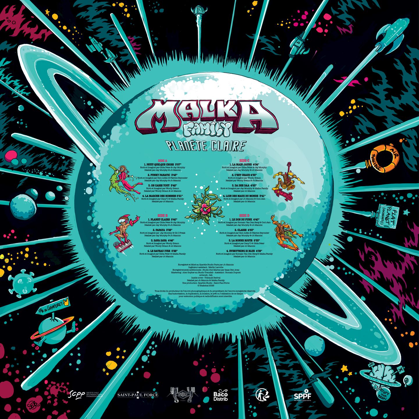 Malka Family - Planète Claire | Sparkle Studio (SPK001) - 2 Malka Family - Planète Claire | Sparkle Studio (SPK001) - 2