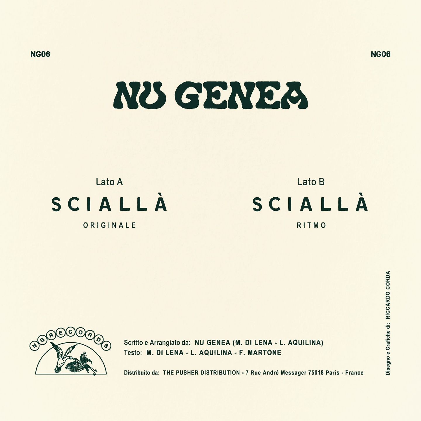 Nu Genea - Sciallà | NG Records (NG06) - 2
