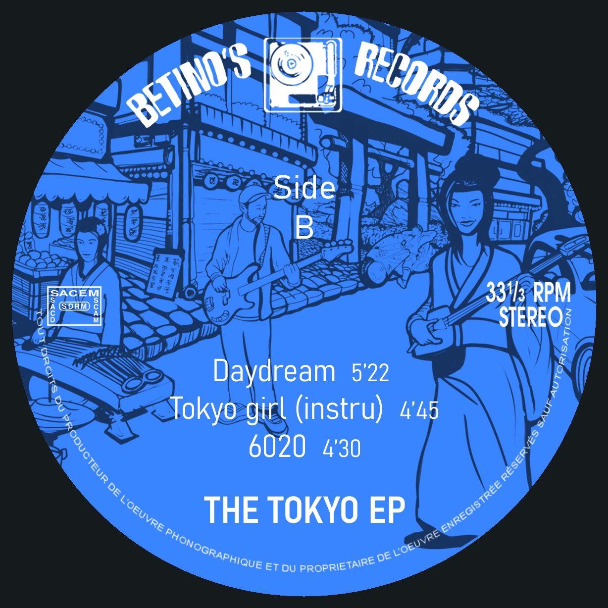 The Big Hustle - Tokyo EP | Betino's Records (BR09) - 4 The Big Hustle - Tokyo EP | Betino's Records (BR09) - 4