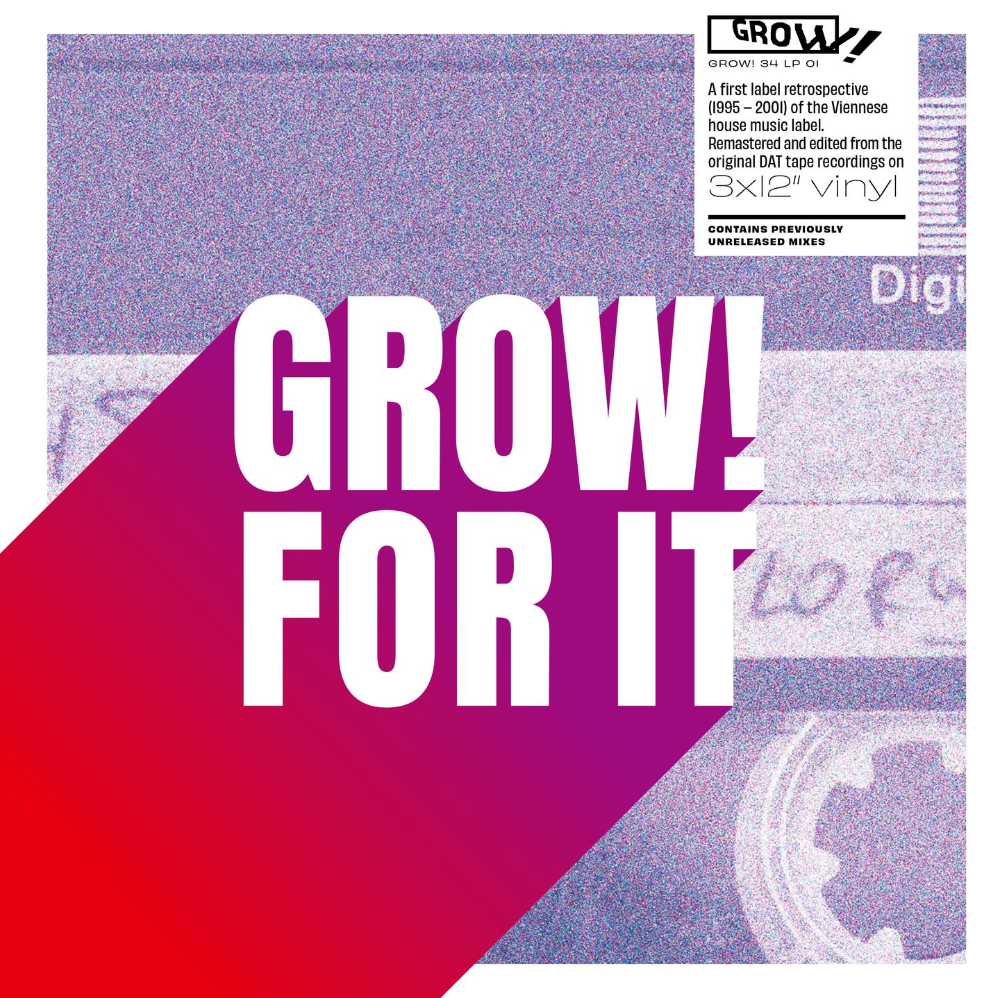 Various - Grow! For It | Grow! (GROW!34LP01) - main Various - Grow! For It | Grow! (GROW!34LP01) - main
