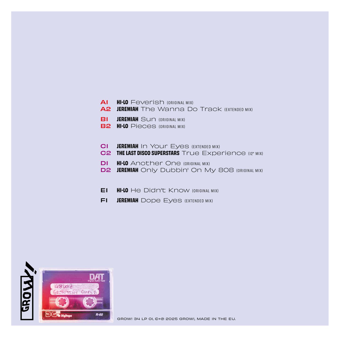Various - Grow! For It | Grow! (GROW!34LP01) - 2 Various - Grow! For It | Grow! (GROW!34LP01) - 2