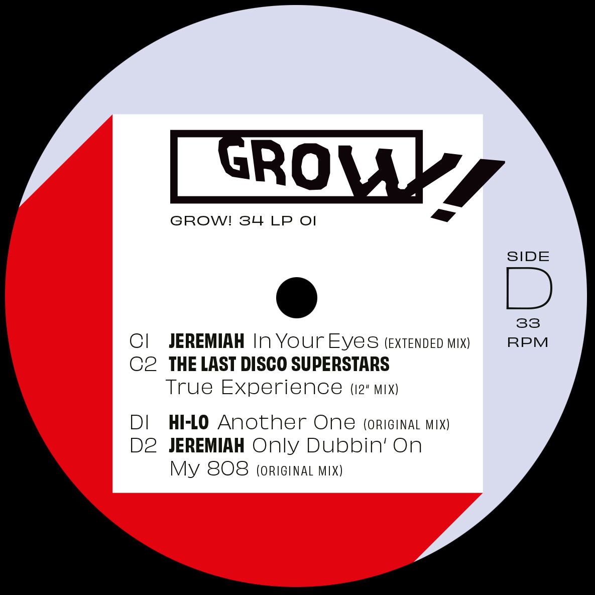 Various - Grow! For It | Grow! (GROW!34LP01) - 6 Various - Grow! For It | Grow! (GROW!34LP01) - 6
