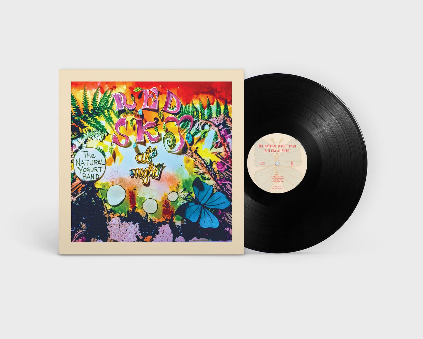 The Natural Yogurt Band - Red Sky At Night | BMM Records (BMM110) - 2