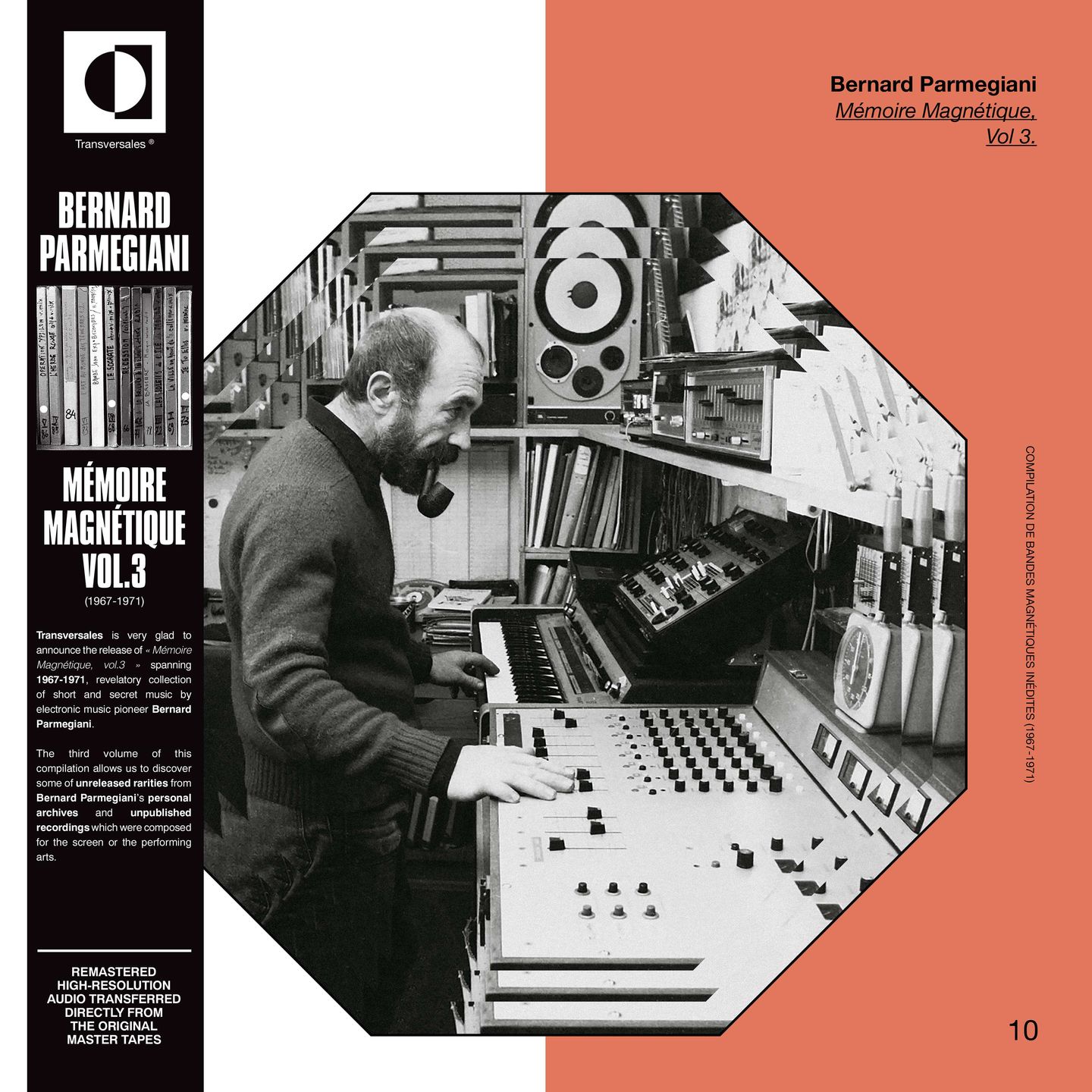 Bernard Parmegiani - Mémoire Magnétique Vol.3 | Transversales Disques (TRS35) - 3