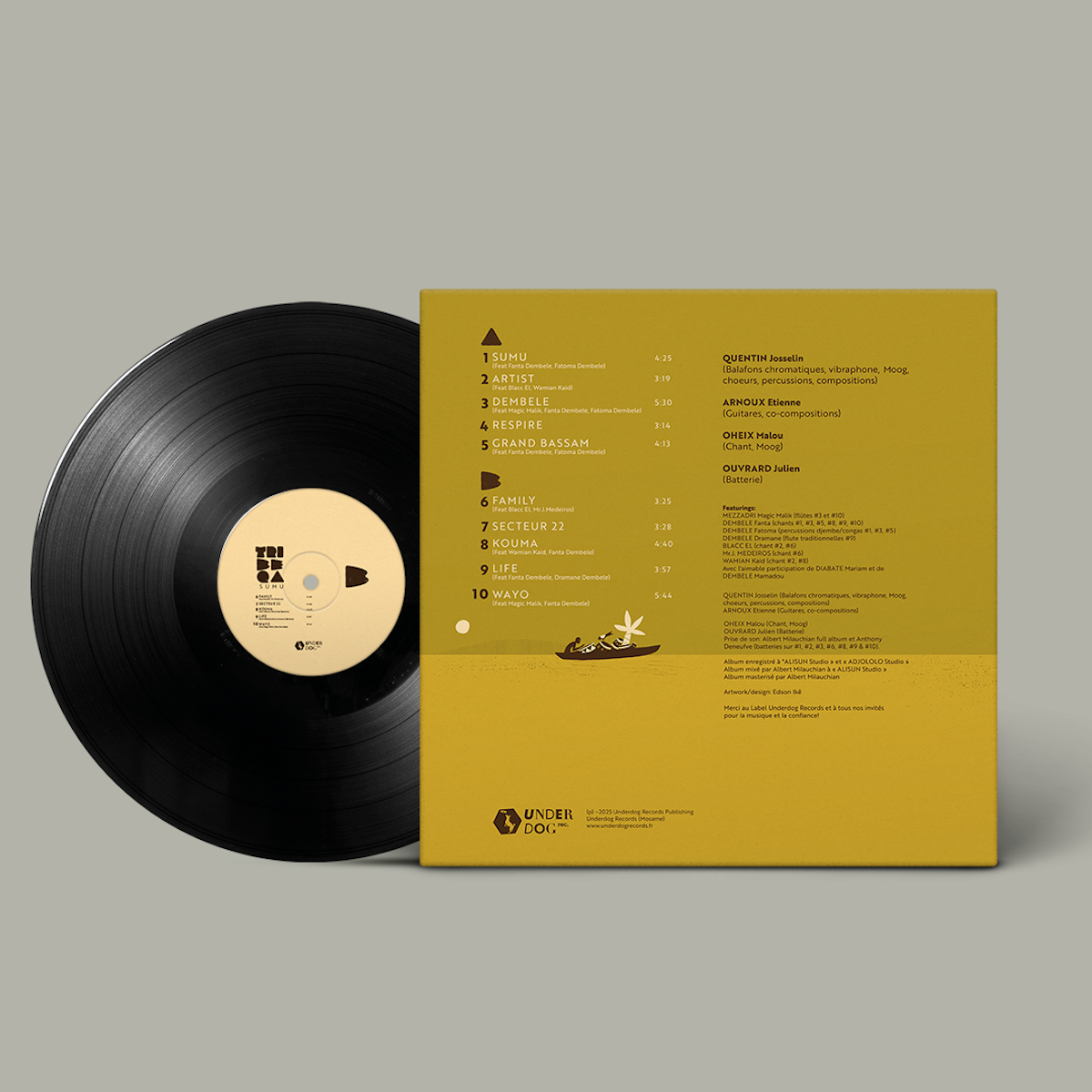 Tribeqa - SUMU | Underdog Records (UR849861) - 3
