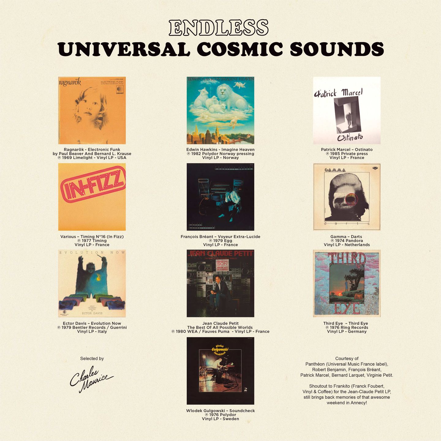 Various Artists - Endless (Universal Cosmic Sounds) | Favorite Recordings (FVR202LP) - 3 Various Artists - Endless (Universal Cosmic Sounds) | Favorite Recordings (FVR202LP) - 3