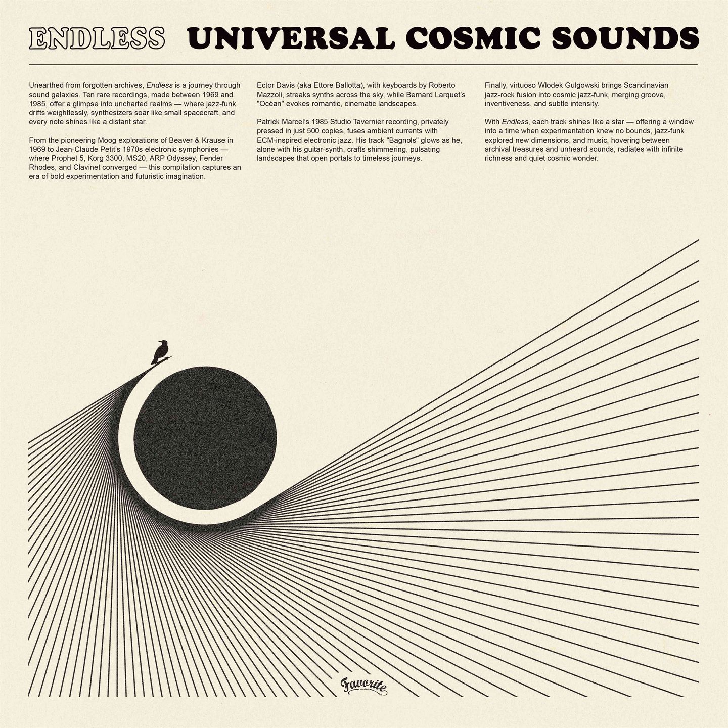 Various Artists - Endless (Universal Cosmic Sounds) | Favorite Recordings (FVR202LP) - 4 Various Artists - Endless (Universal Cosmic Sounds) | Favorite Recordings (FVR202LP) - 4