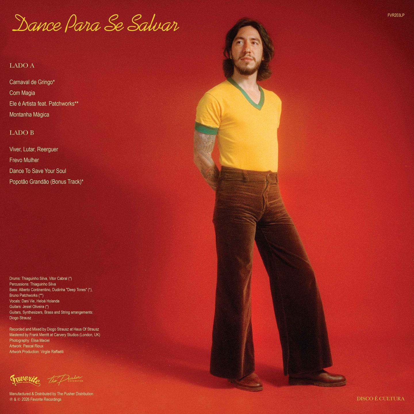 Diogo Strausz - Dance Para Se Salvar | Favorite Recordings (FVR203) - 2