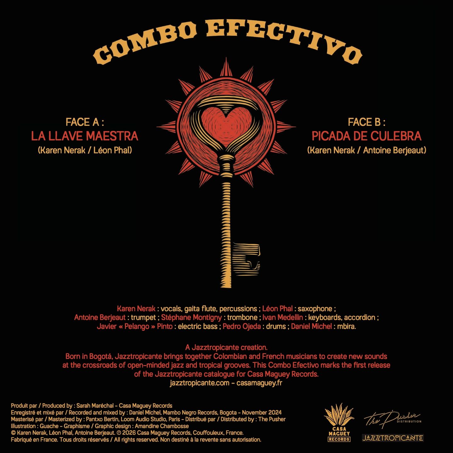 Combo Efectivo - Combo Efectivo | Casa Maguey Records & Jazztropicante (CM001-JZ01) - 2