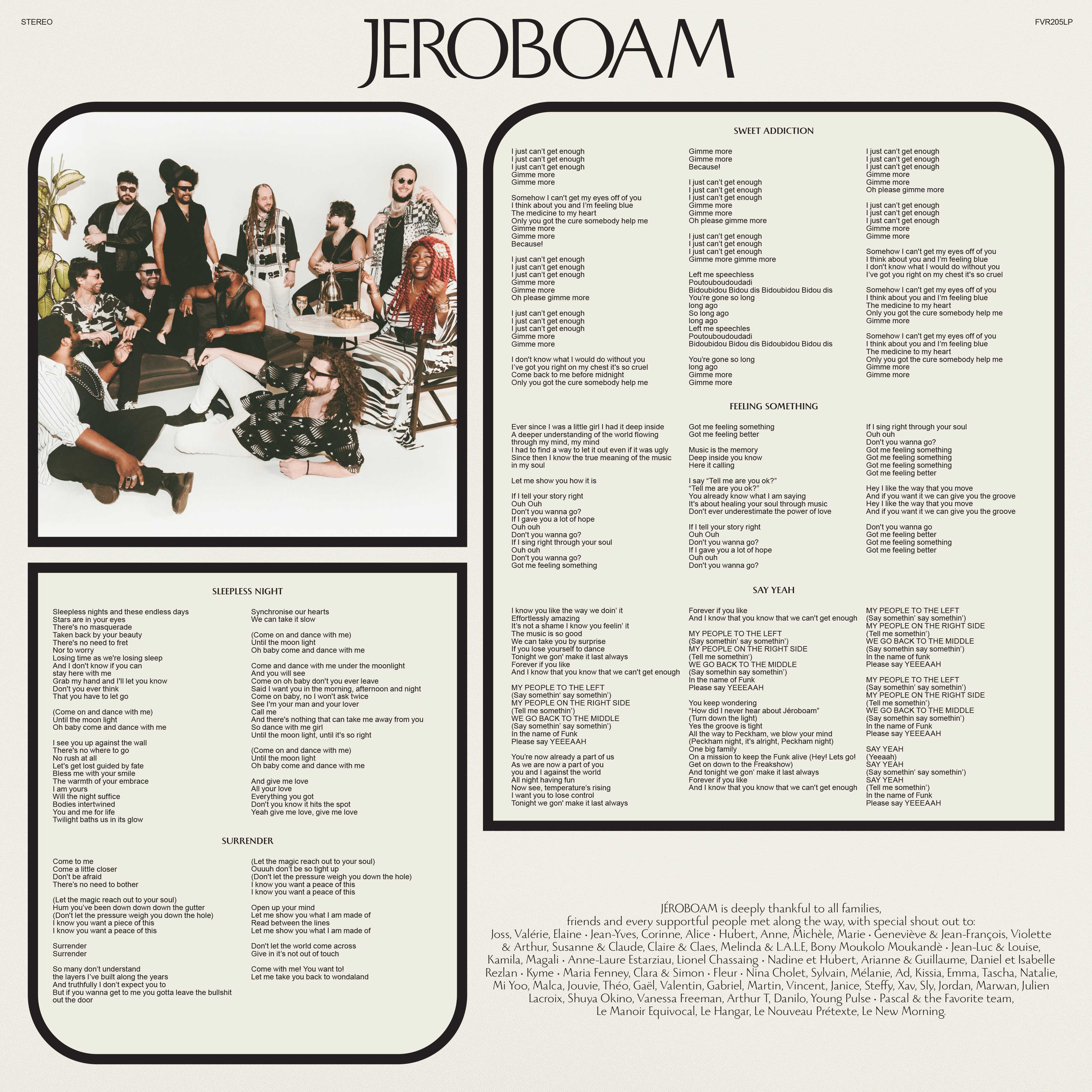 Jéroboam - Jéroboam | Favorite Recordings (FVR205LP) - 4 Jéroboam - Jéroboam | Favorite Recordings (FVR205LP) - 4