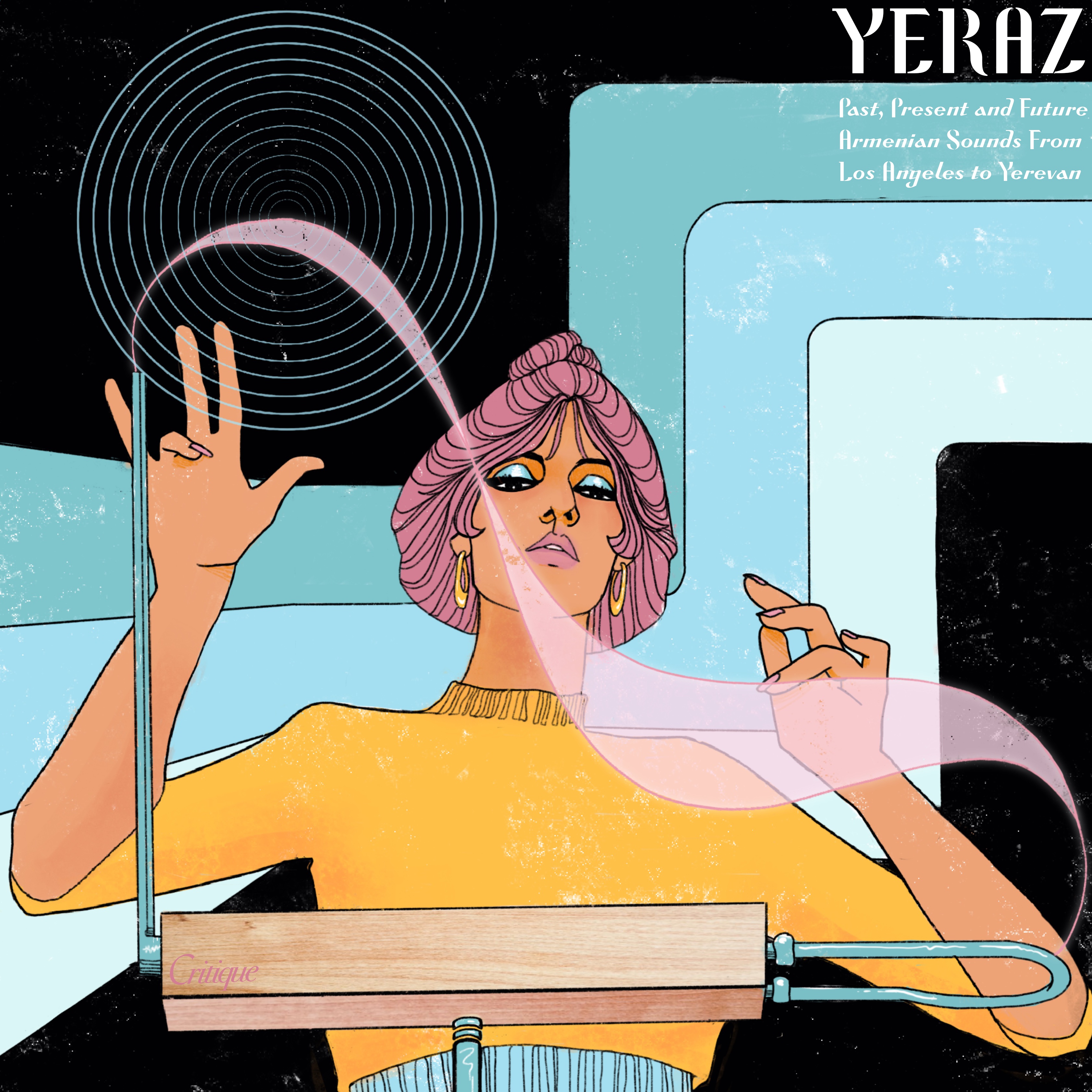 Various Artists - Yeraz (Past, Present And Future Armenian Sounds From Los Angeles To Yerevan) | Critique Records (CRTQ001) - main Various Artists - Yeraz (Past, Present And Future Armenian Sounds From Los Angeles To Yerevan) | Critique Records (CRTQ001) - main
