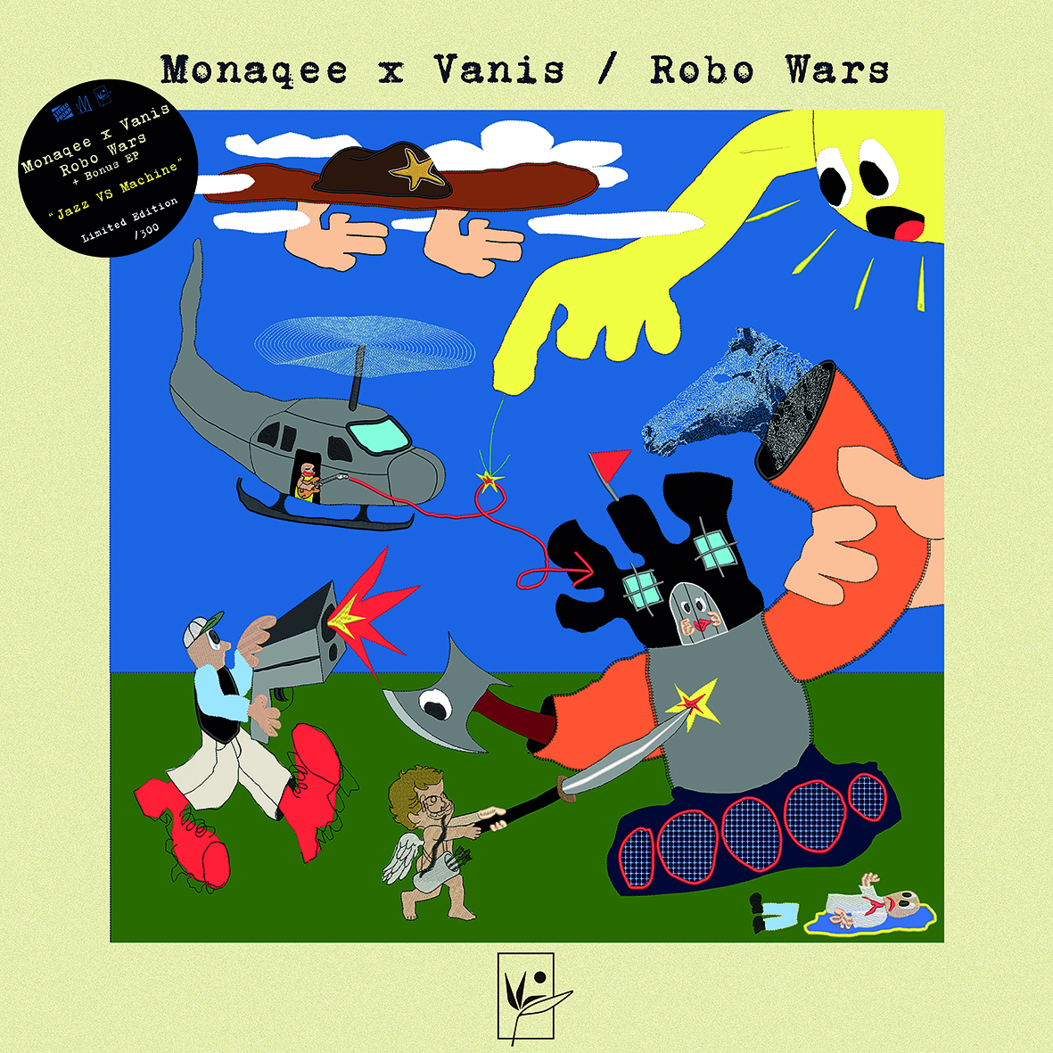 Monaqee & Vanis - Robo Wars + Bonus EP | Stereophonk (ST029) - main