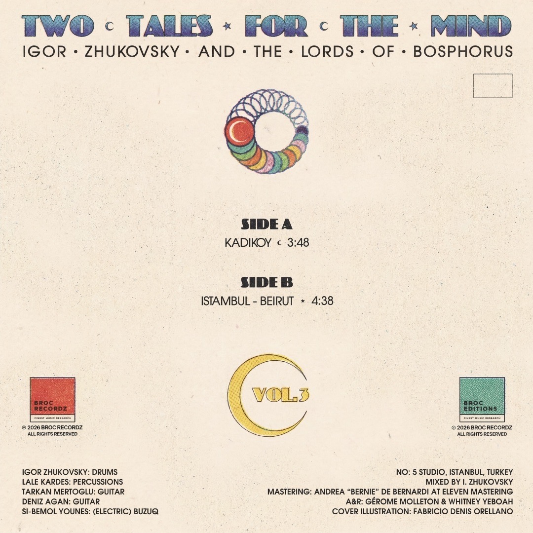 Igor Zhukovsky & The Lords of Bosphorus - Two Tales For The Mind Vol 3 | Broc Recordz (TTFM003) - 2