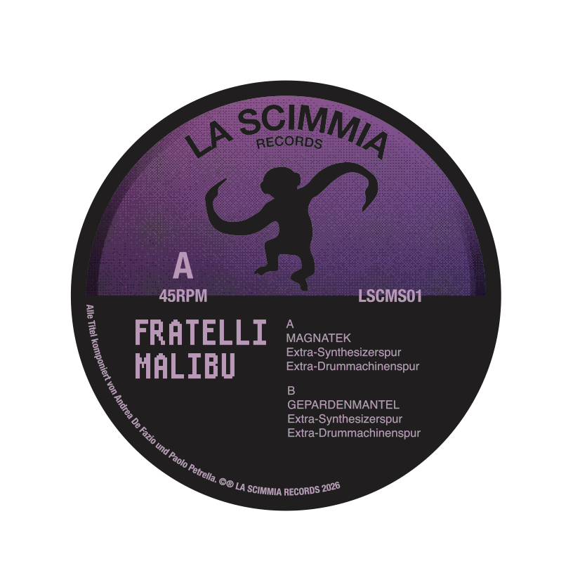 Fratelli Malibu - Magnatek / Gepardenmantel | La Scimmia Records (LSCMS01) - main