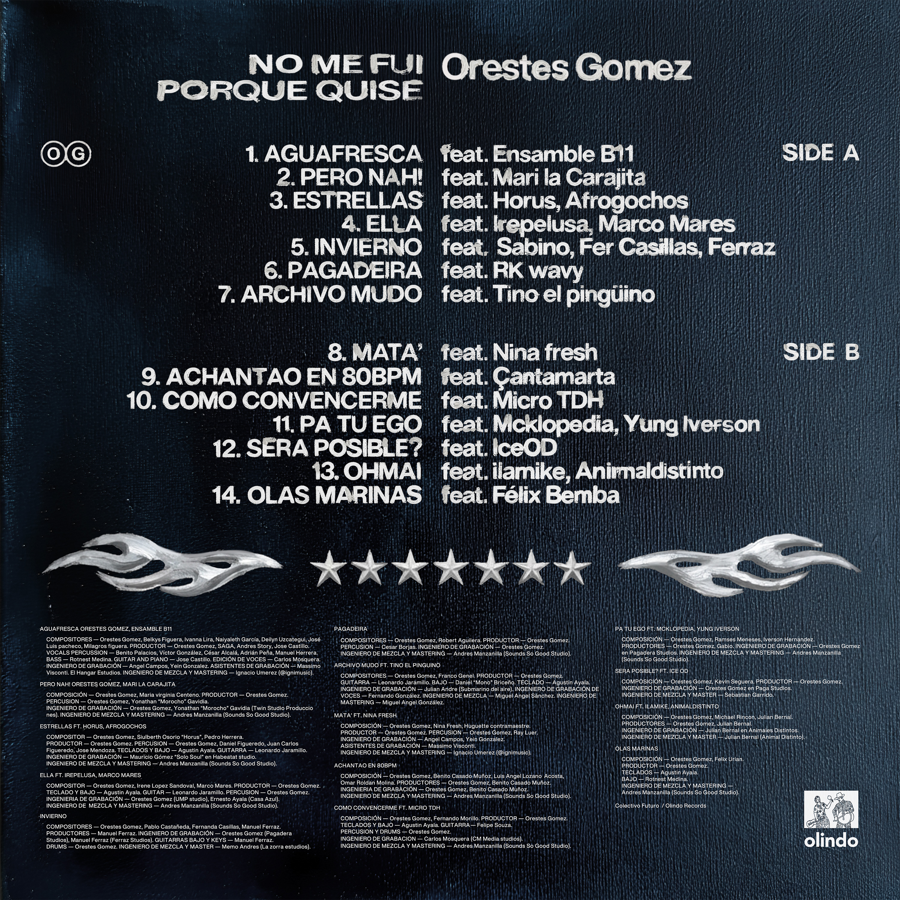 Orestes Gómez - No Me Fui Porque Quise | Olindo (ORLP010) - 2