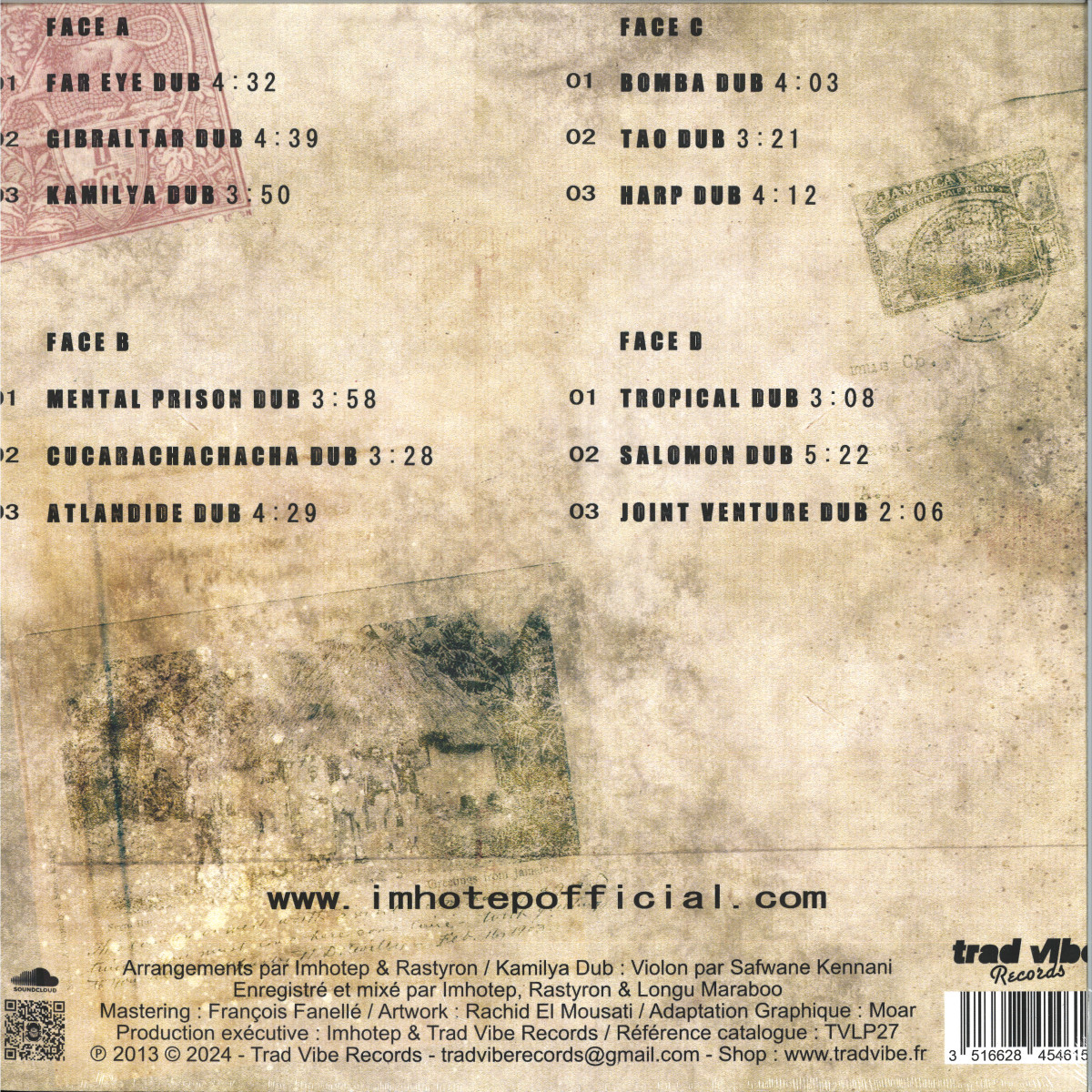 Imhotep (from IAM) - Kheper Wax | Trad Vibe (TVLP27) - 2