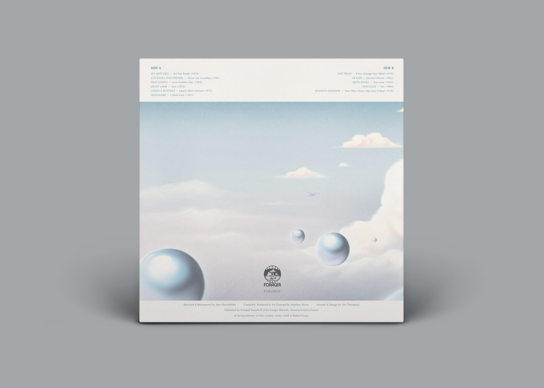 Various Artists - Lonely Man's Dream | Forager Records (FORLP010) - 3