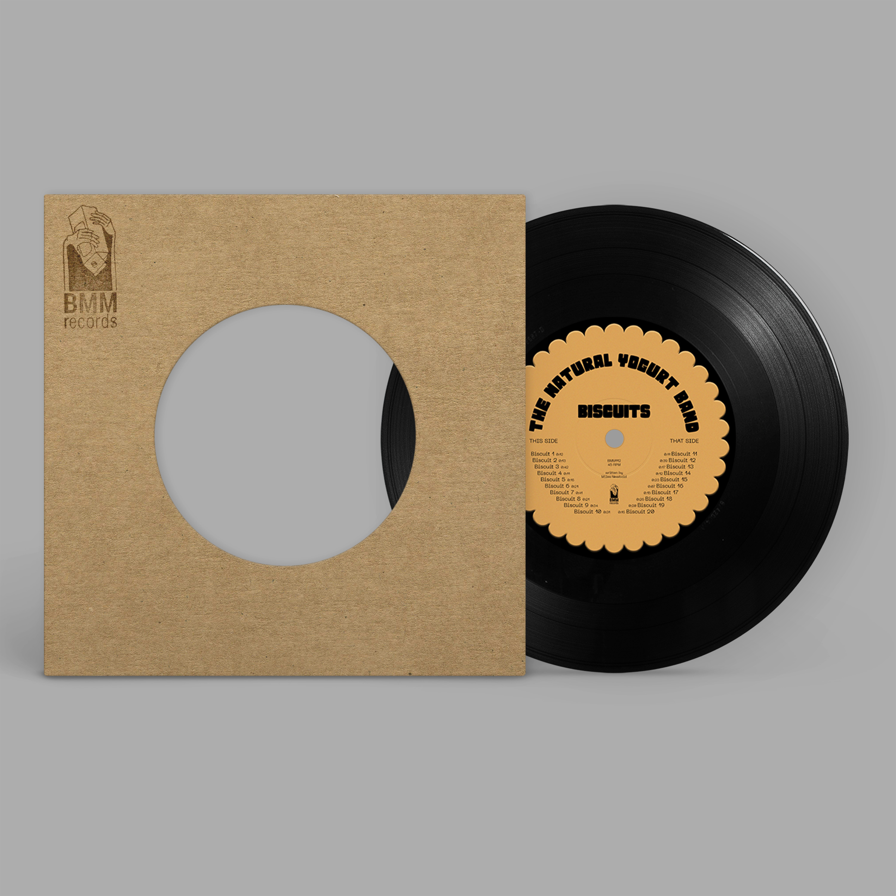 The Natural Yogurt Band - Biscuits | BMM Records (BMM112) - 3
