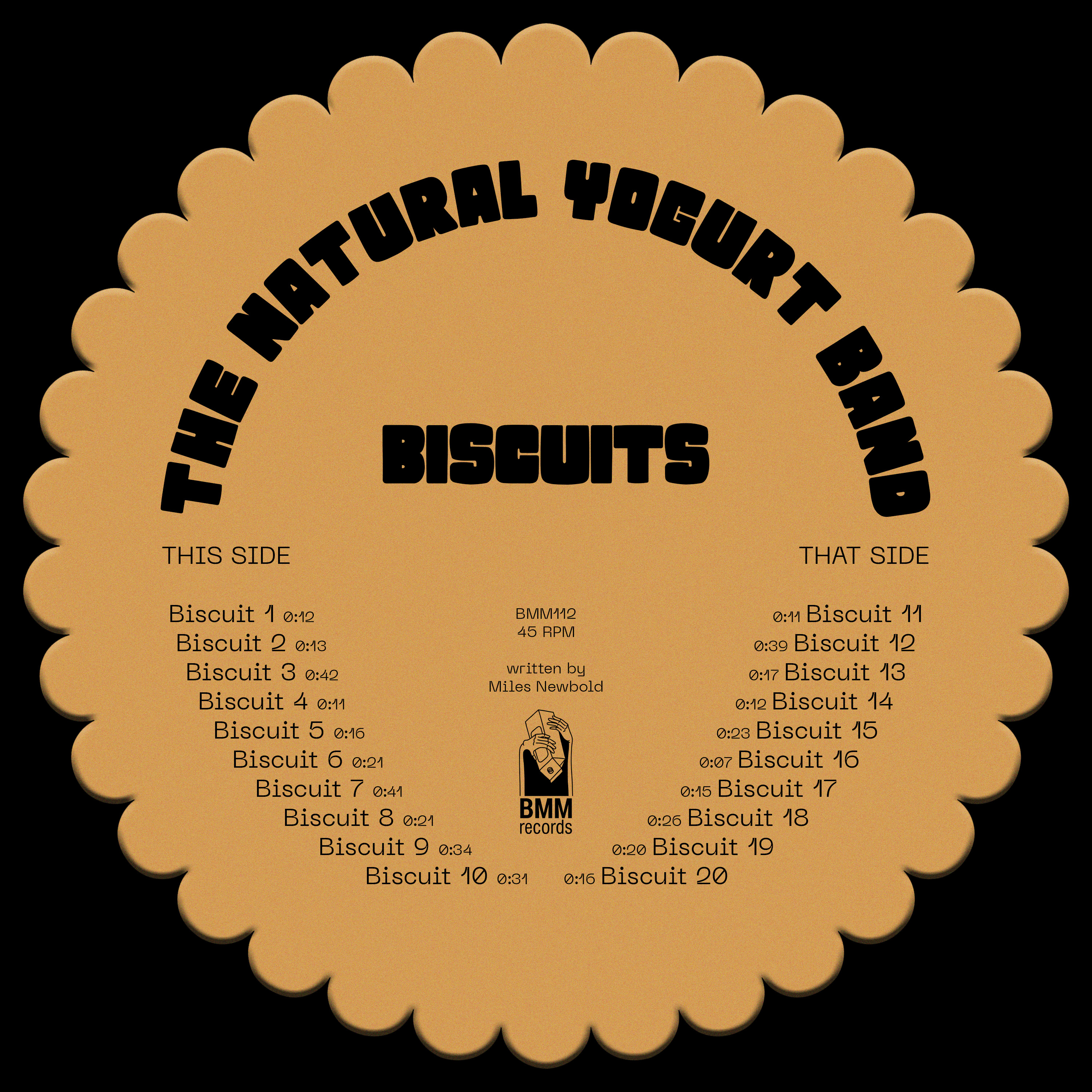 The Natural Yogurt Band - Biscuits | BMM Records (BMM112) - main