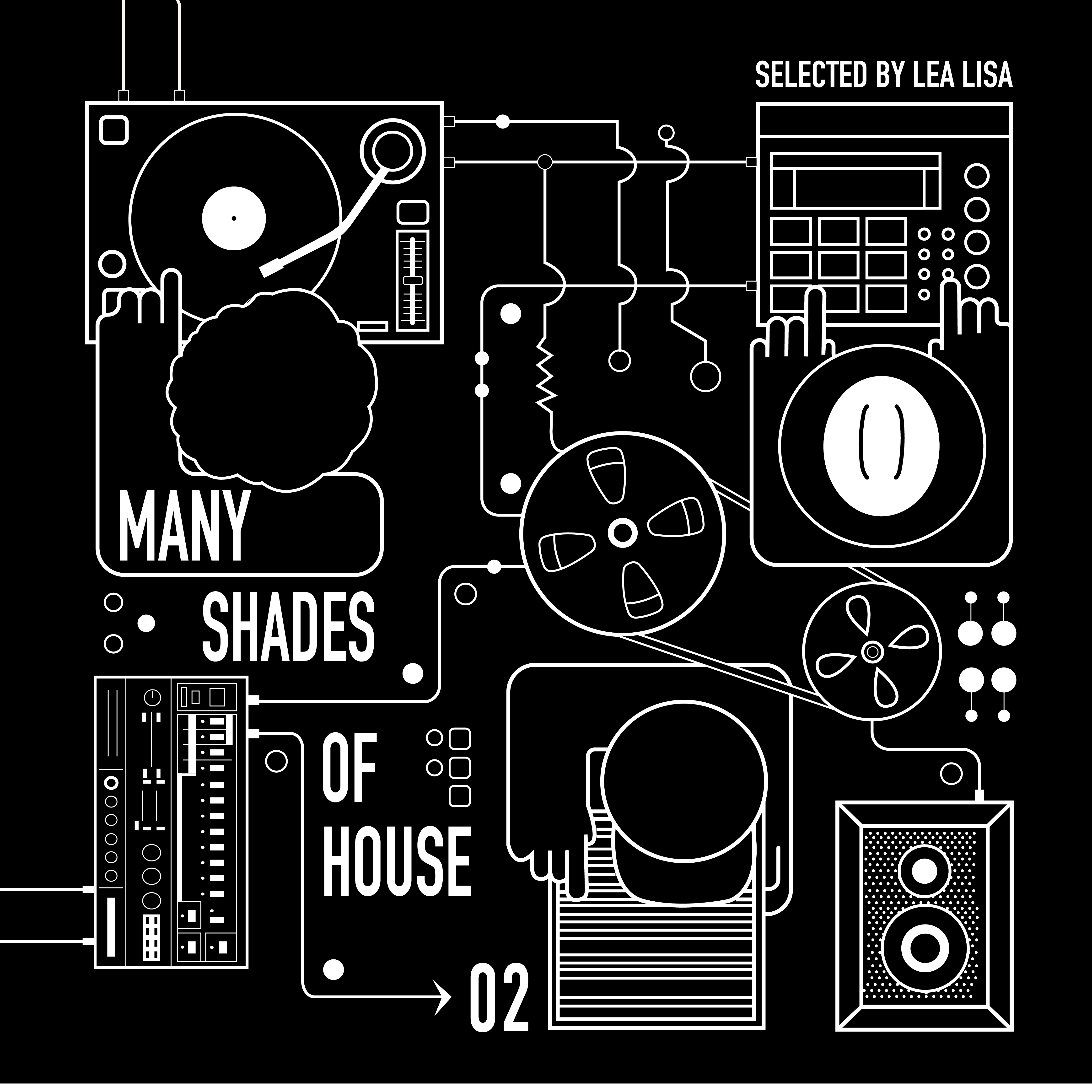 Various Artists - Many Shades Of House (Selected By Lea Lisa) Vol.2 | Favorite Recordings (FVR206) - main