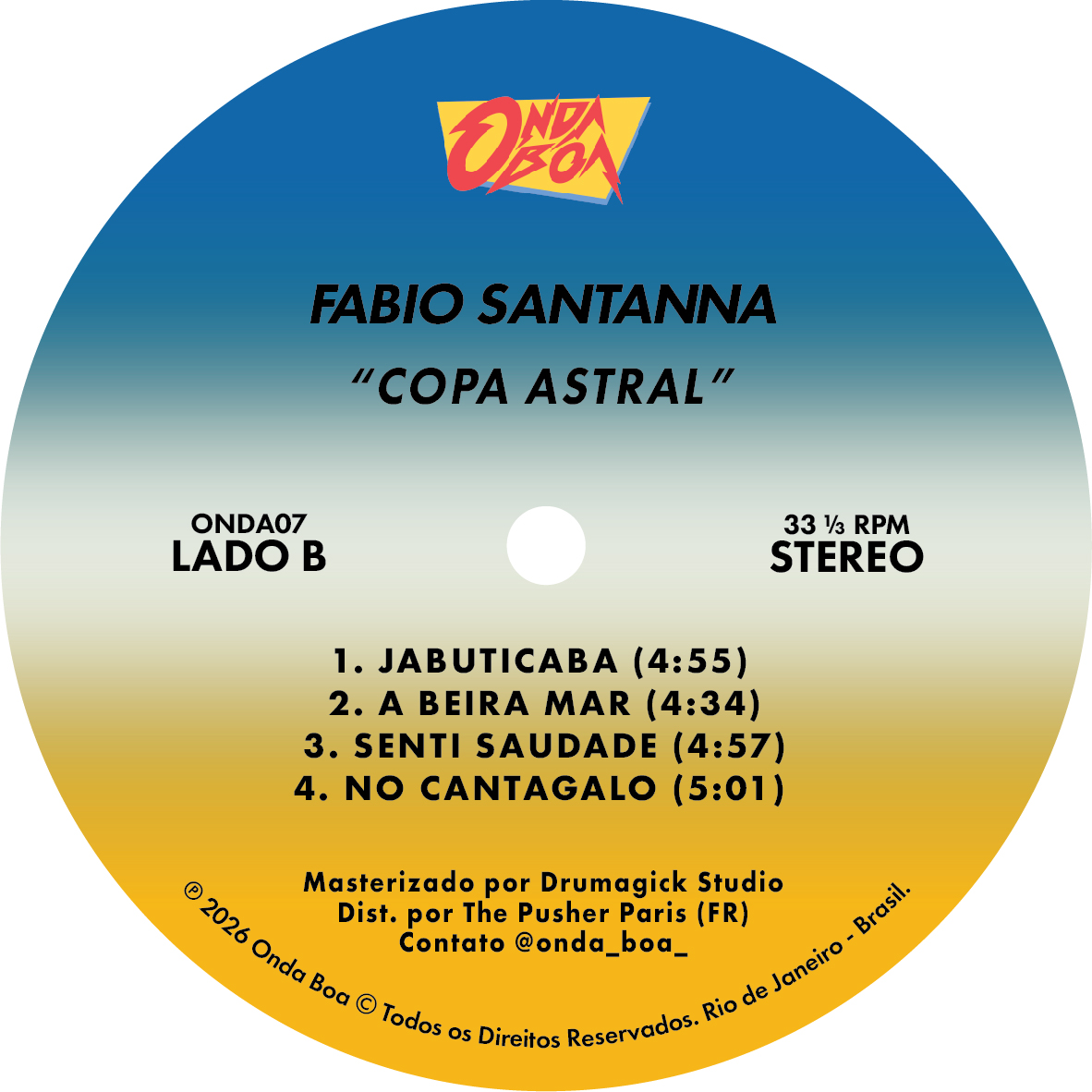 Fabio Santanna - Copa Astral | Onda Boa (ONDA07) - 3