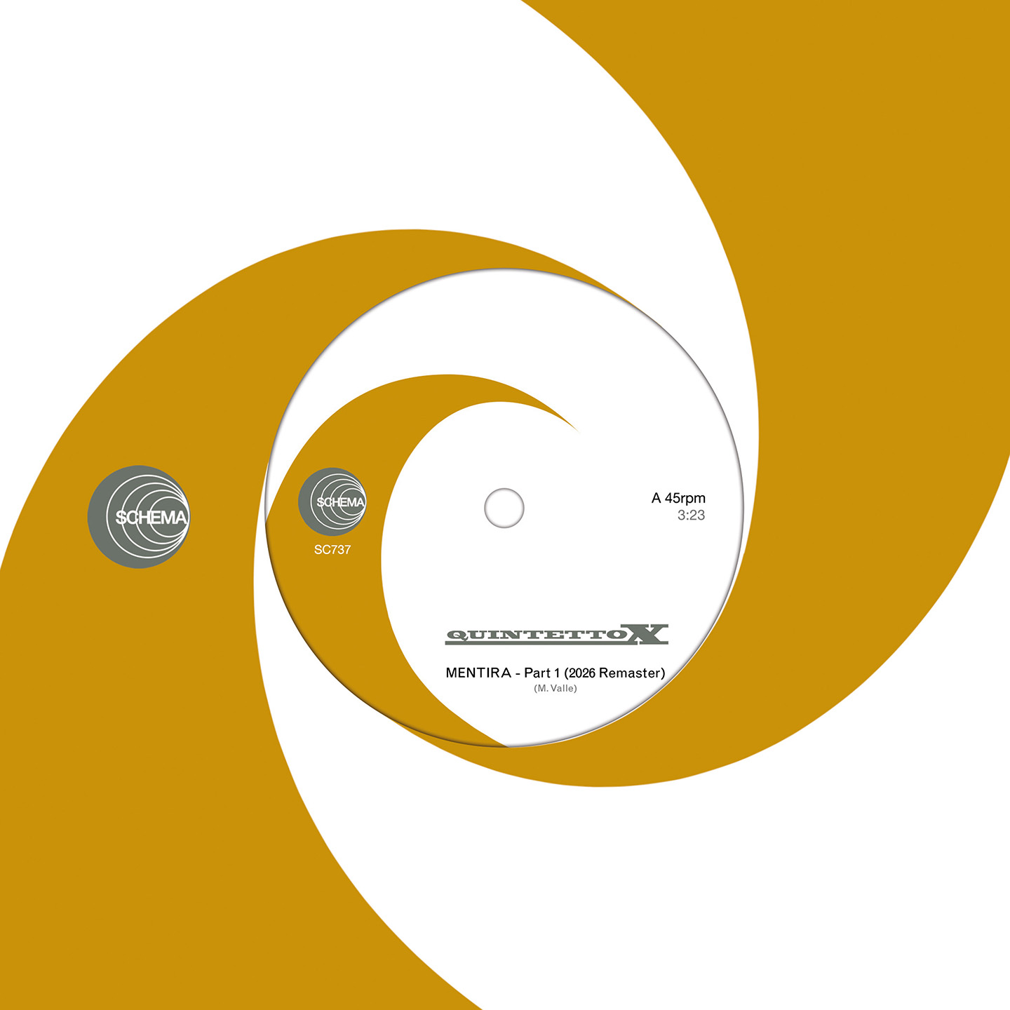 Quintetto X - Mentira (2026 Remaster) | Schema Records (SC737) - main Quintetto X - Mentira (2026 Remaster) | Schema Records (SC737) - main