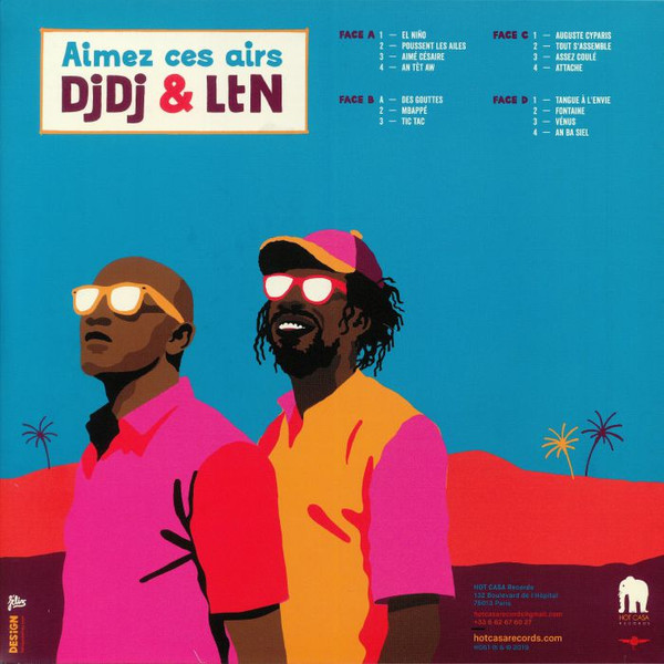 DjeuhDjoah & Lieutenant Nicholson - Aimez Ces Airs | Hot Casa Records (HC61LPR) - 2 DjeuhDjoah & Lieutenant Nicholson - Aimez Ces Airs | Hot Casa Records (HC61LPR) - 2