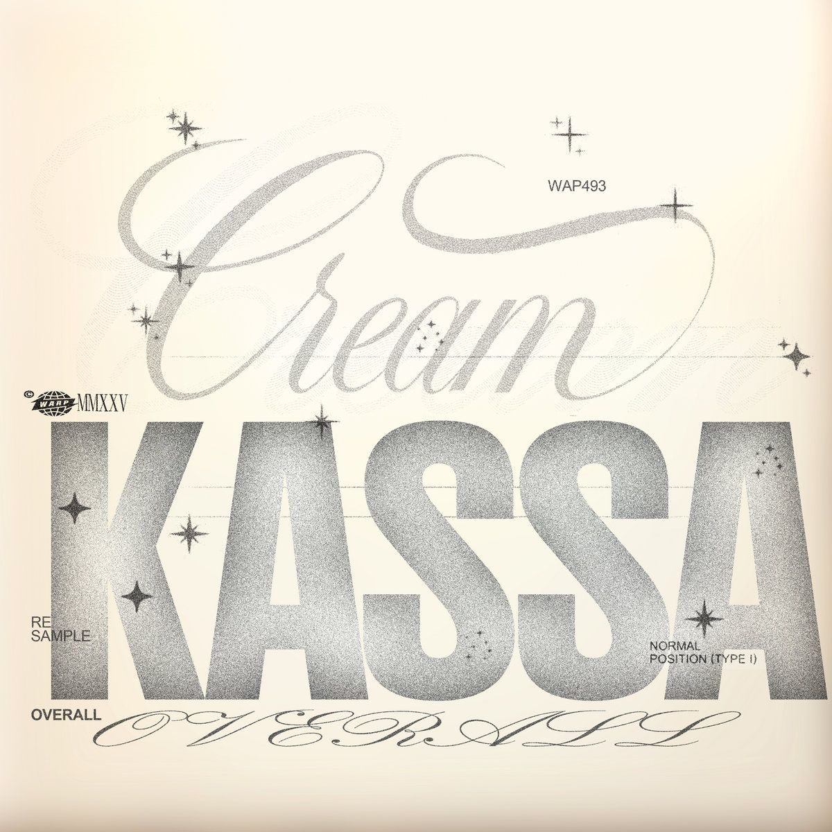Kassa Overall - Cream | Warp Records (WAP493) - main Kassa Overall - Cream | Warp Records (WAP493) - main