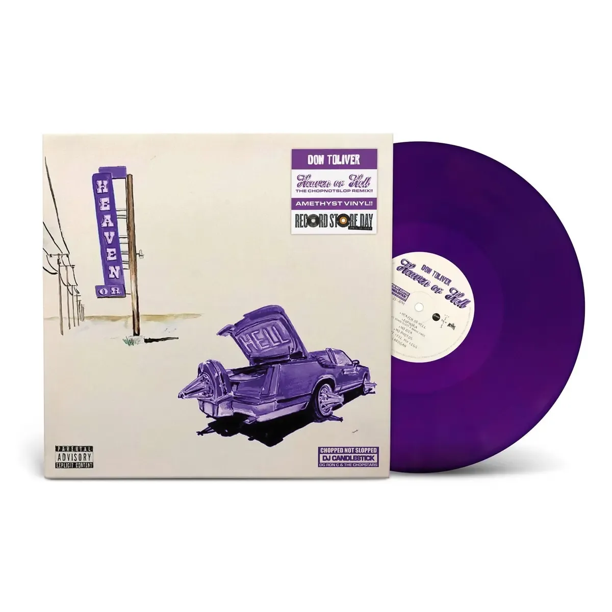 Don Toliver - Heaven or Hell (Chopnoslop Remix) [5th Anniversary Edition] - RSD 2025 | Warner (0075678602399)