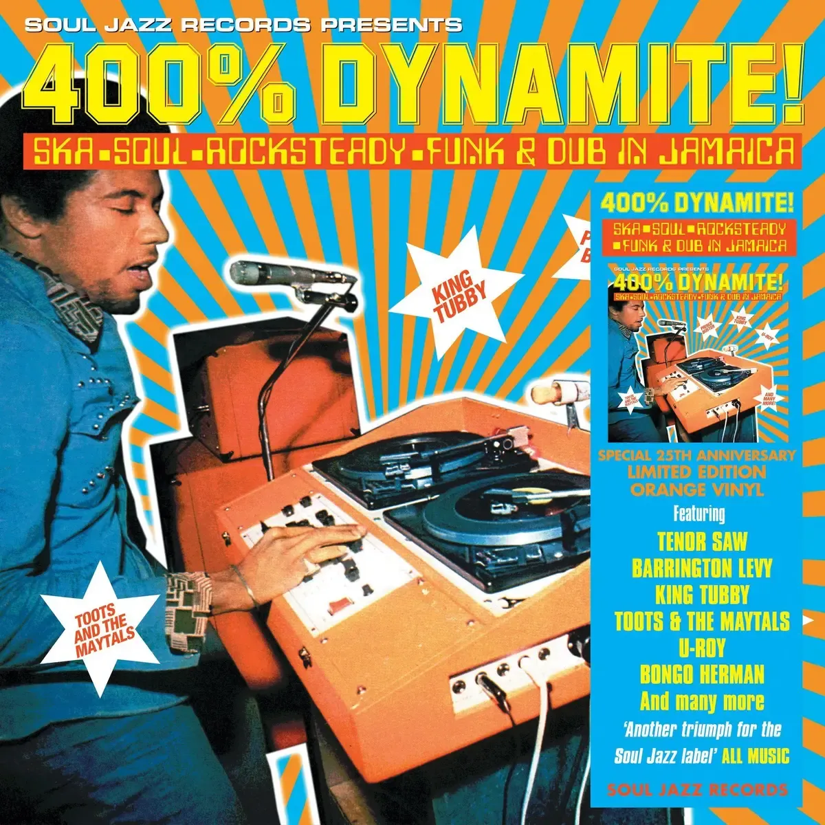 Various Artists - 400% Dynamite! Ska, Soul, Rocksteady, Funk and Dub in Jamaica - RSD 2025 | Soul Jazz Records () - main