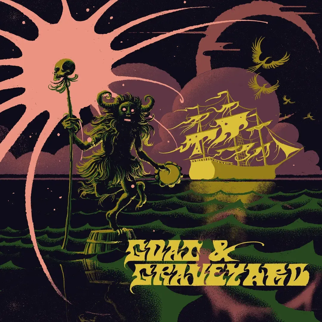 Goat and Graveyard - Ship Of Fools/Light As A Feather - RSD 2025 | Rocket Recordings (LAUNCH390) - main