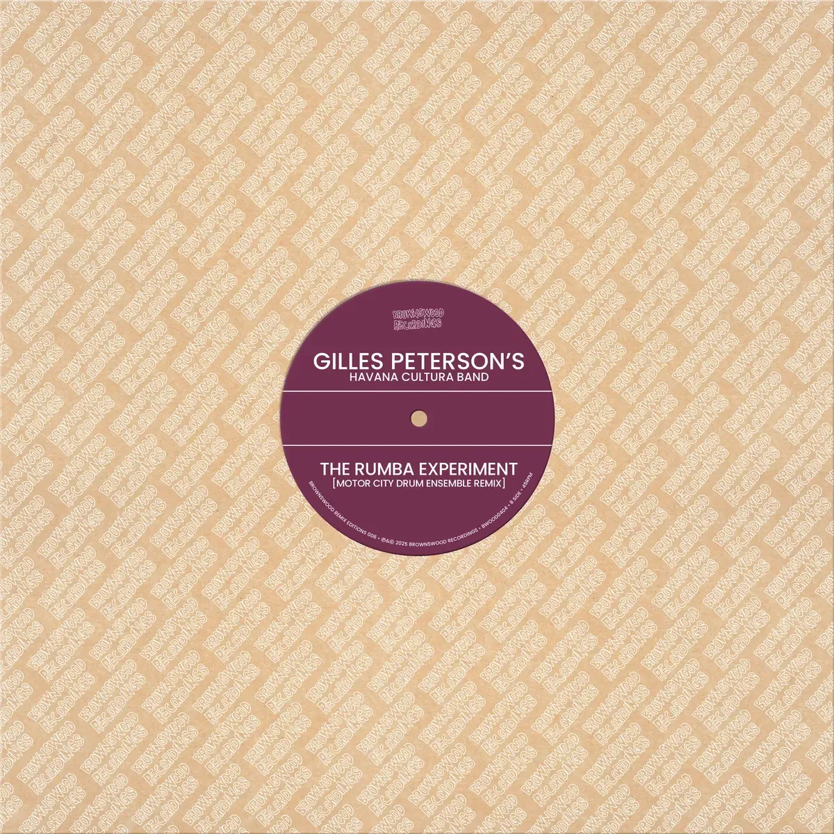 Joe Claussell featuring Daymé Arocena / Gilles Peterson's Havana Cultura Band - Brownswood Remix Editions 005 - RSD 2025 | Brownswood Recordings ( BWOOD0393) - main