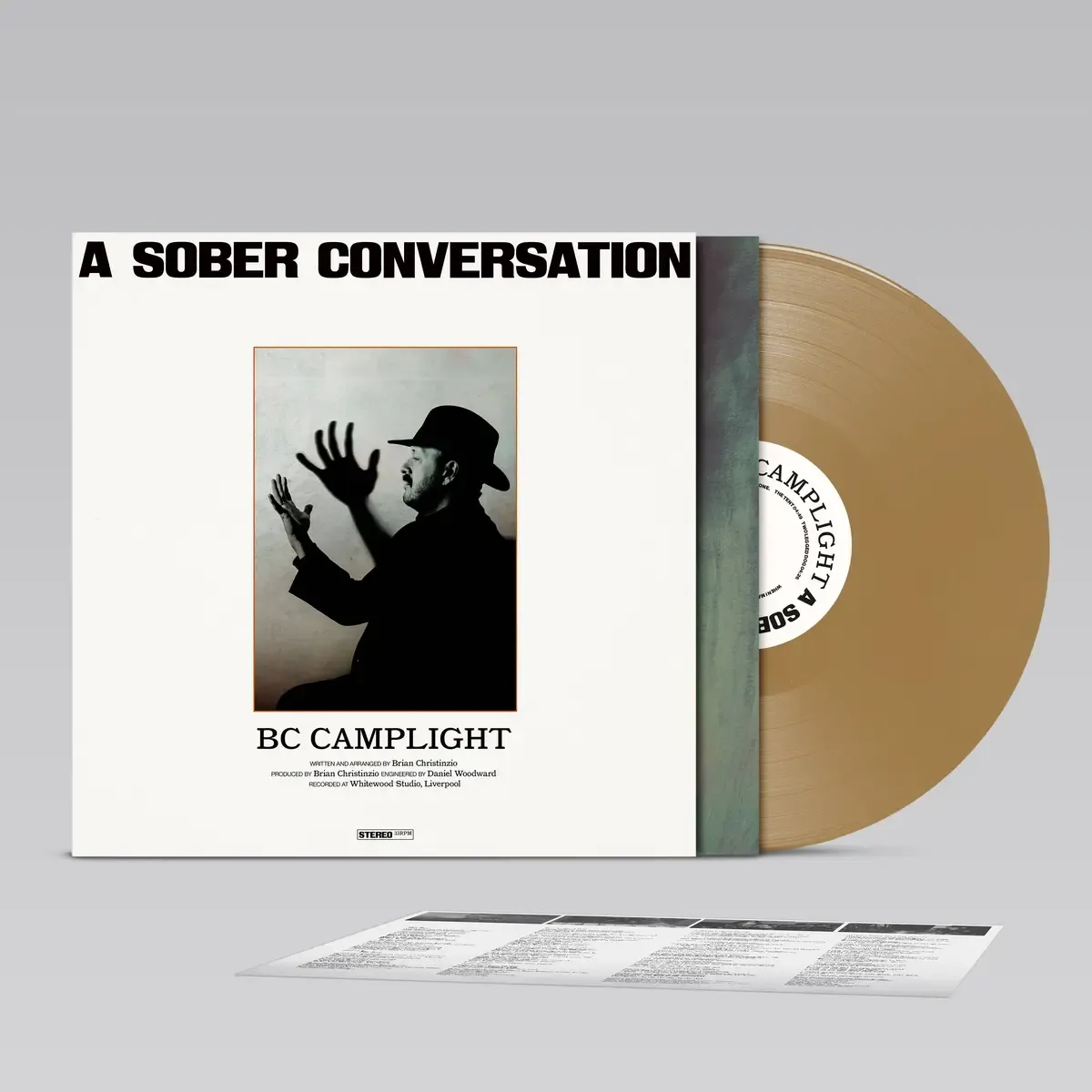 B.C. Camplight - A Sober Conversation | Bella Union (BELLA1658V) - main