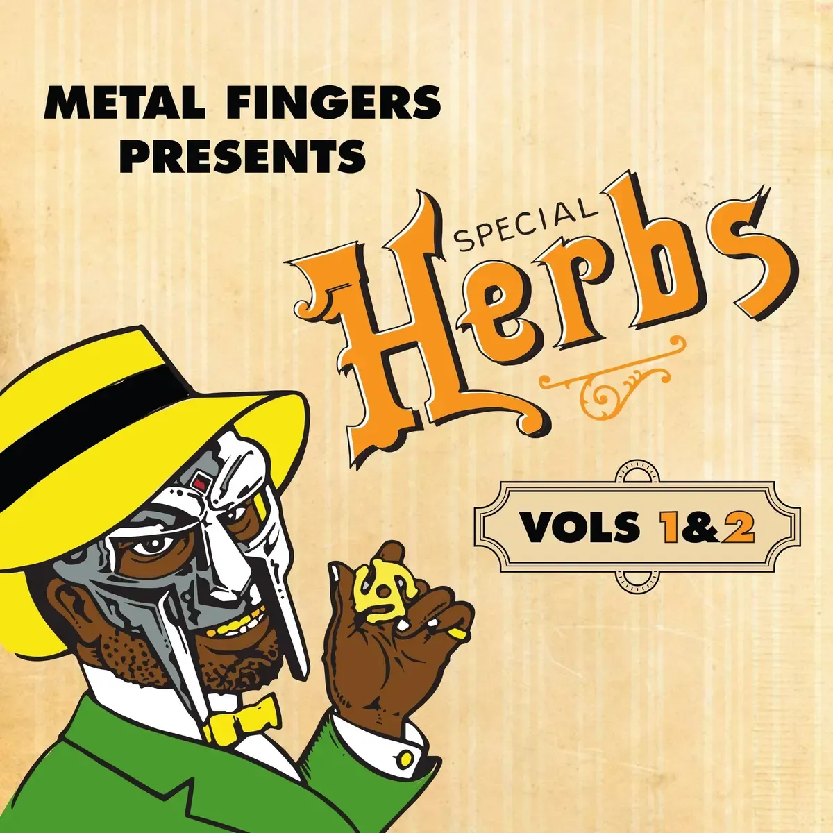 MF Doom - Metal Fingers Presents: Special Herbs Vol 1 and 2 | Rhymesayers Entertainment (RSE382LPC1) - main MF Doom - Metal Fingers Presents: Special Herbs Vol 1 and 2 | Rhymesayers Entertainment (RSE382LPC1) - main