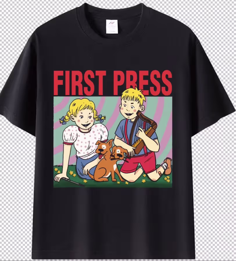 First Press - Houdini Vanishes Into Trad Tee - main First Press - Houdini Vanishes Into Trad Tee - main