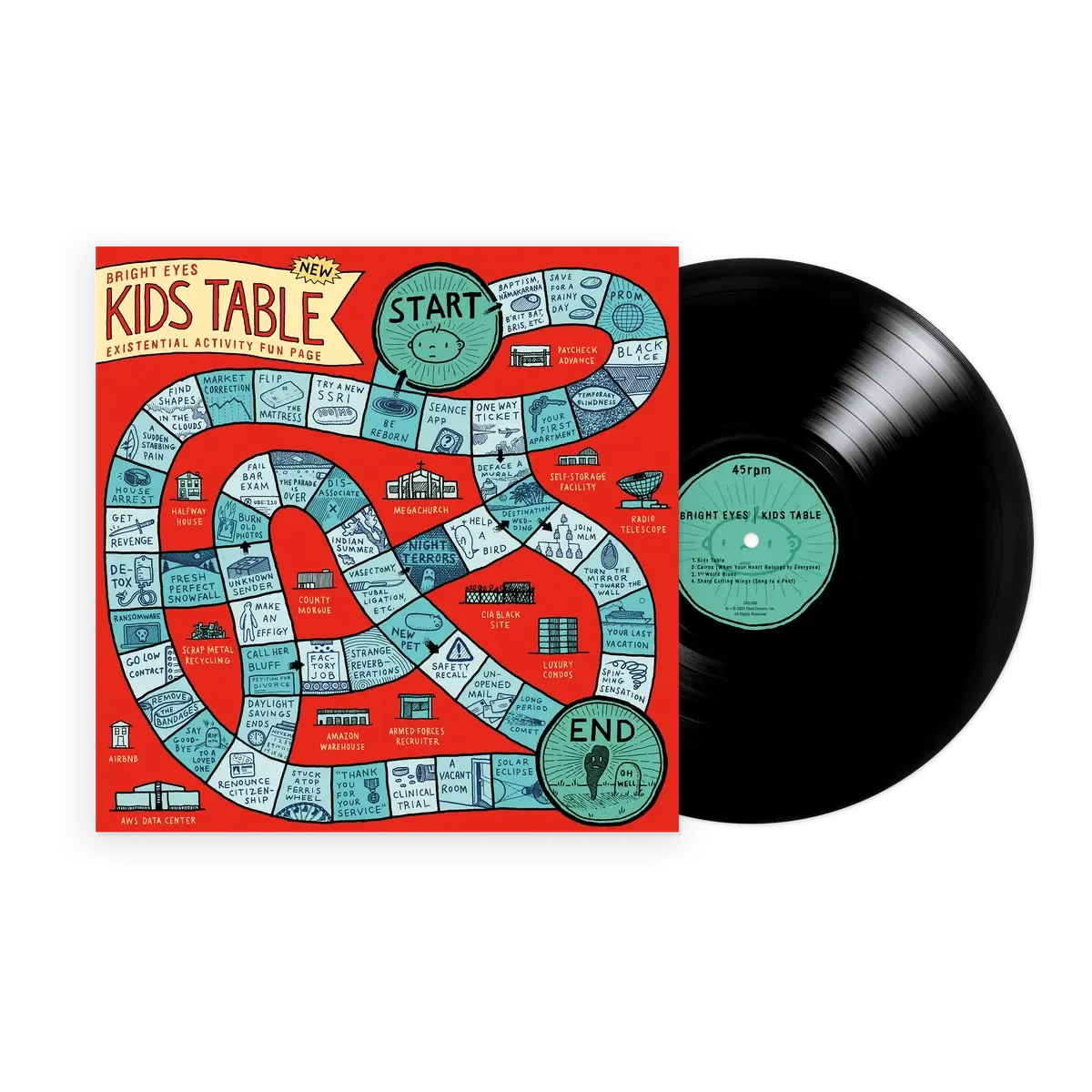 Bright Eyes - Kids Table | Dead Oceans (DOC385LP) - main