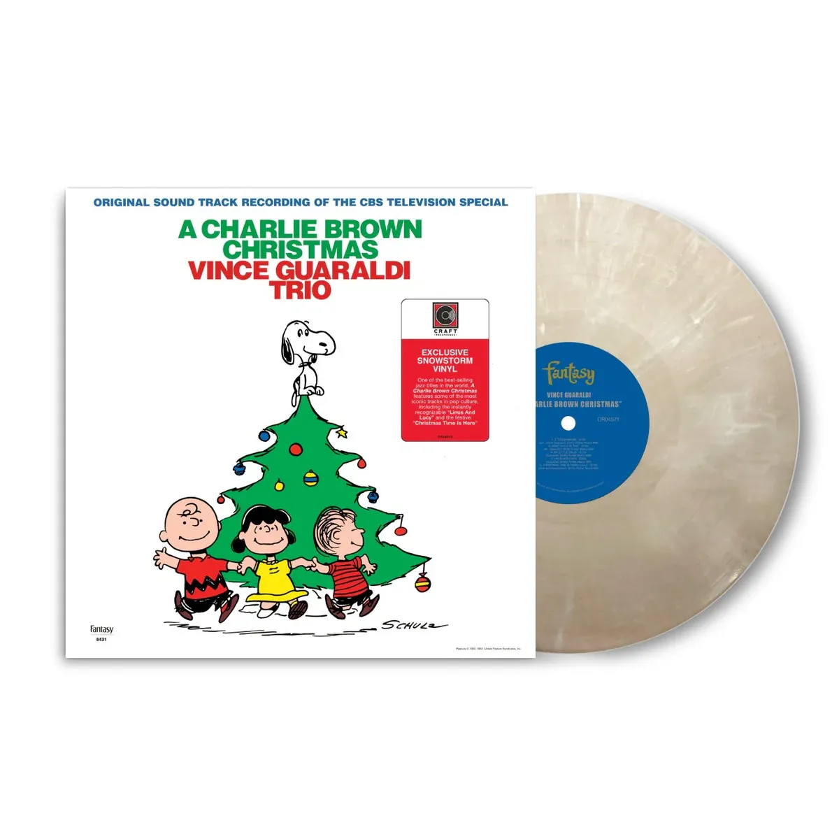 Vince Guaraldi Trio - A CHARLIE BROWN CHRISTMAS: LIMITED 'SNOWBALL' | Craft Recordings (7242913) - main