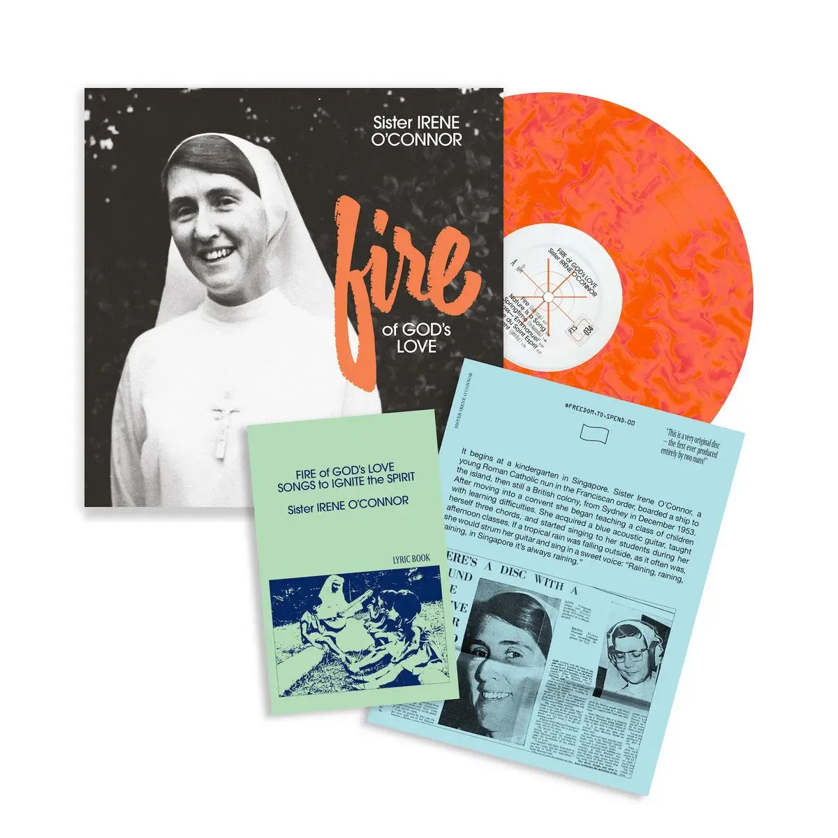 Sister Irene O'connor - Fire of God's Love | Rvng Intl. (FTS34LP1) - main