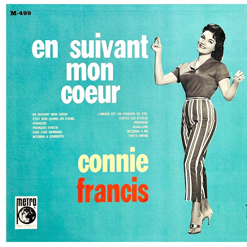 Connie Francis - En Suivant Mon Coeur [Vinyl] | Metro Records (M 499) - main