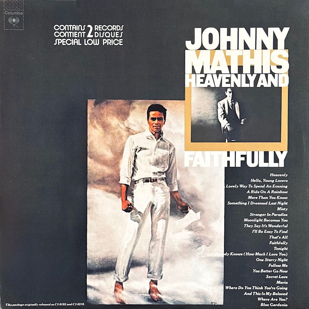 Johnny Mathis - Heavenly And Faithfully (2LP) [Vinyl] | Columbia (CG 33621) - main