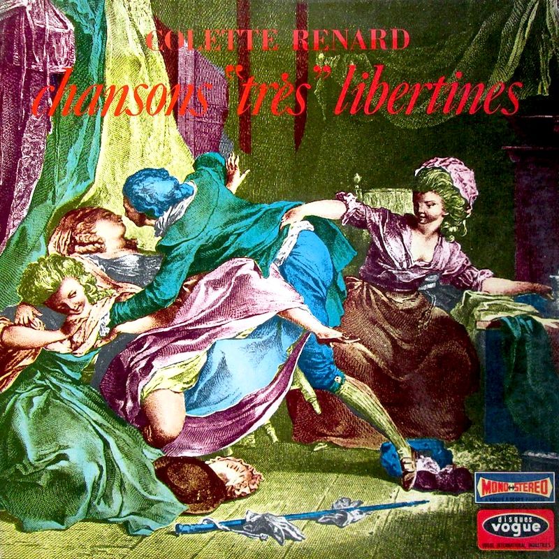 Colette Renard - Chansons "Très" Libertines [Vinyl] | Disques Vogue (LD 616 30)