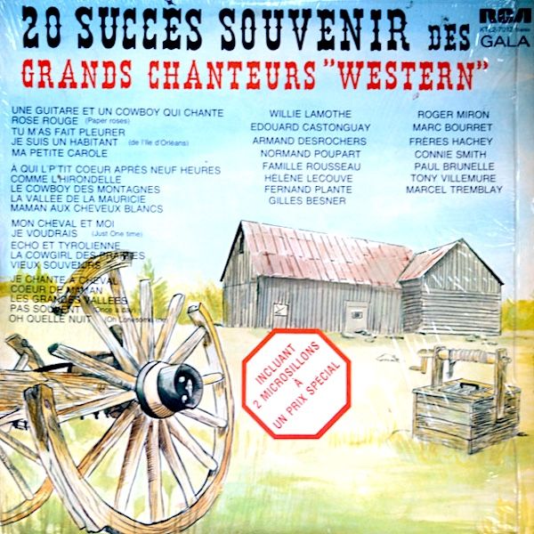 Various - 20 Succès Souvenir Des Grands Chanteurs "Western" (2LP) [Vinyl] | RCA Gala (KTL2-7012) - main