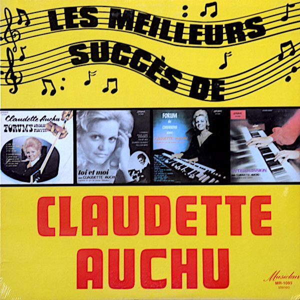 Claudette Auchu - Les Meilleurs Succès [Vinyl] | Musiclair (MR-1093) - main