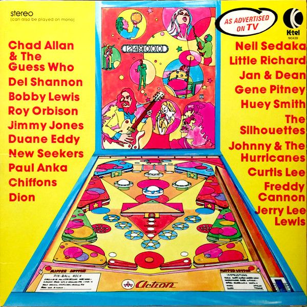 Various - Pin-Ball Rock [Vinyl] | K-Tel (NC 439) - main