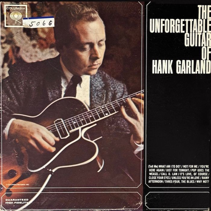 Hank Garland - The Unforgettable Guitar Of Hank Garland [Vinyl] | Columbia (CL 1913) - main
