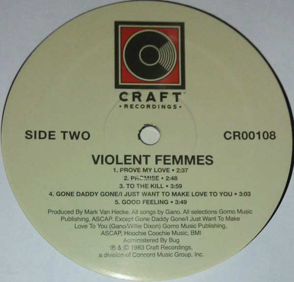 Violent Femmes - Violent Femmes [Vinyl] | Craft Recordings (CR00108) - 4